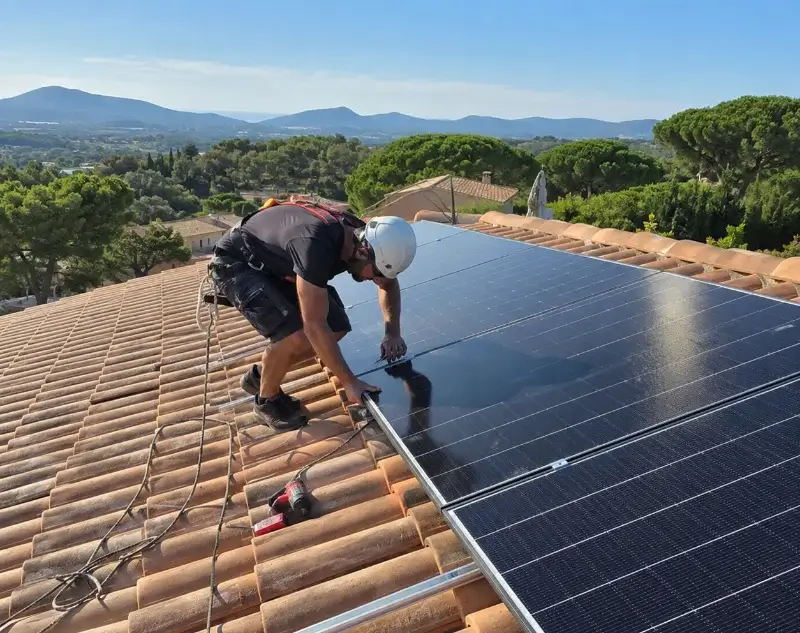 Installateur panneaux solaires Mas-Saintes-Puelles — pose photovoltaïque sur toiture